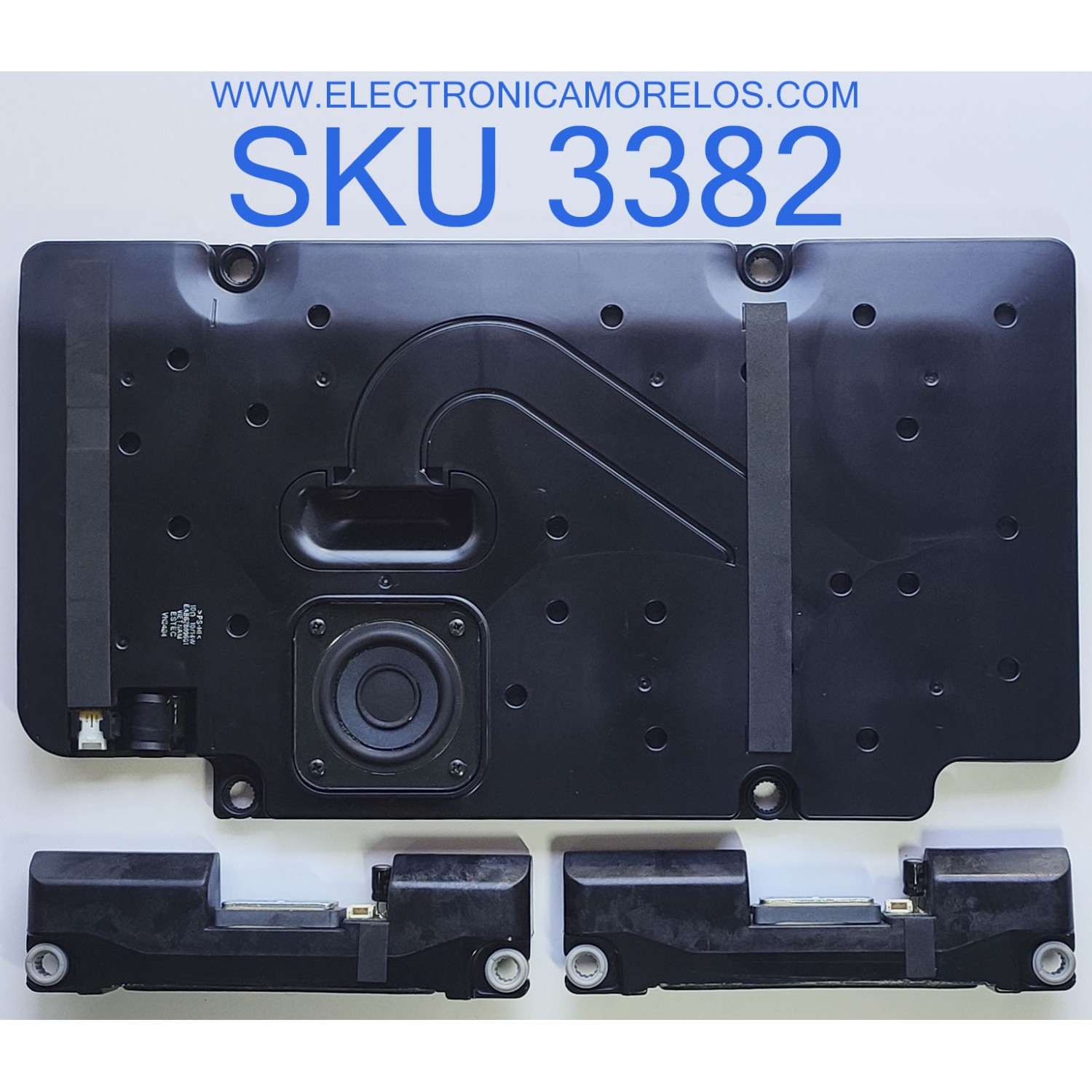 KIT DE BOCINAS PARA TV LG / NUMERO DE PARTE EAB62809601 / 10Ω 10/14W / EAB62829103 / 8Ω / 10/14W / MODELO 60LA8600-UC.BUSYLJR	